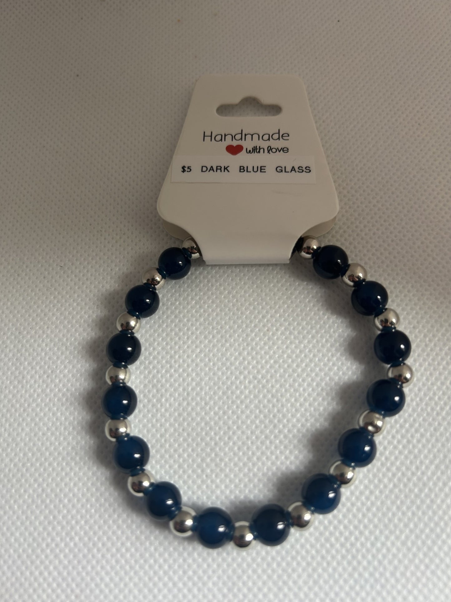 Dark Blue Glass Beads