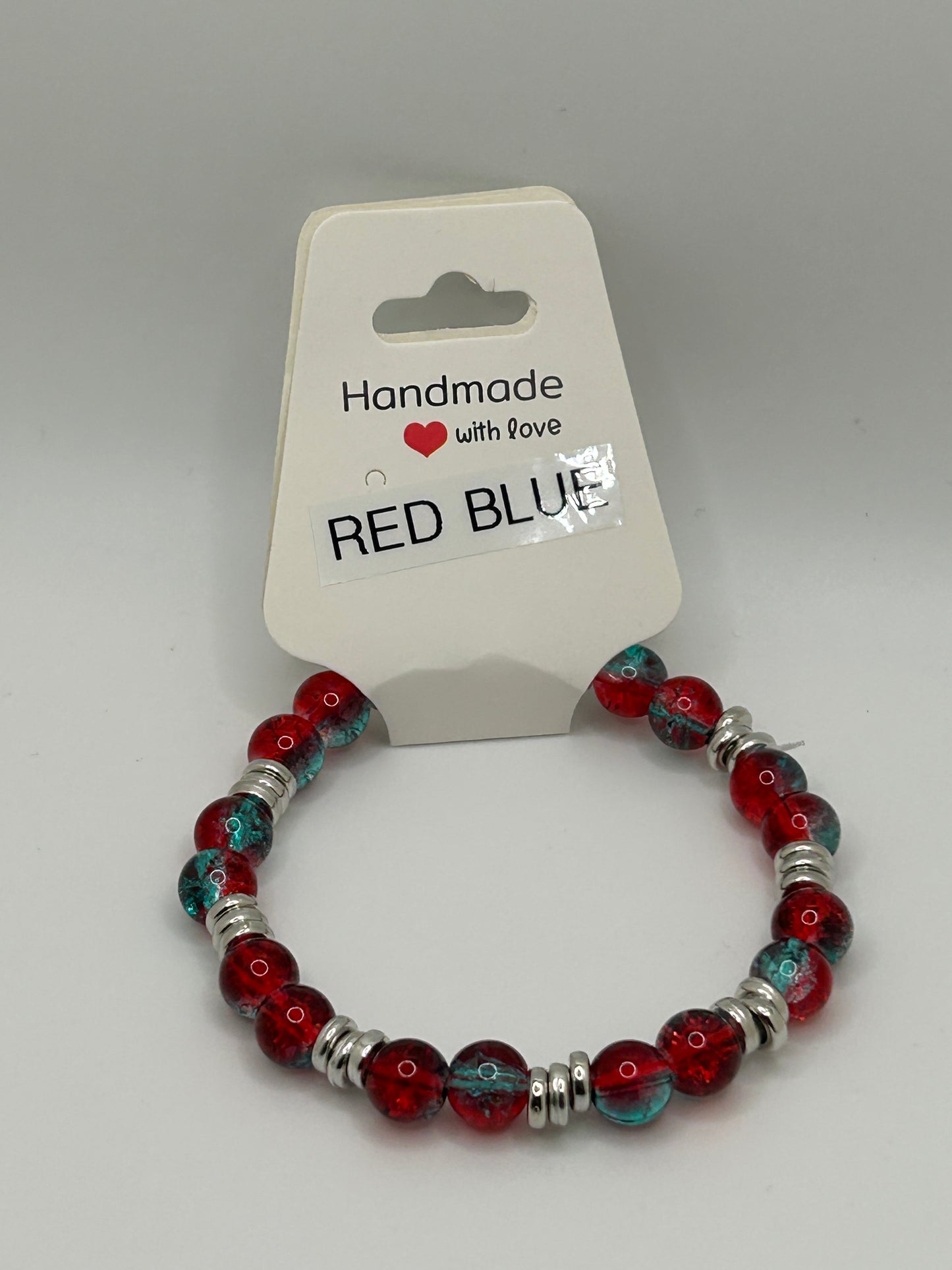 Red Blue Bracelet