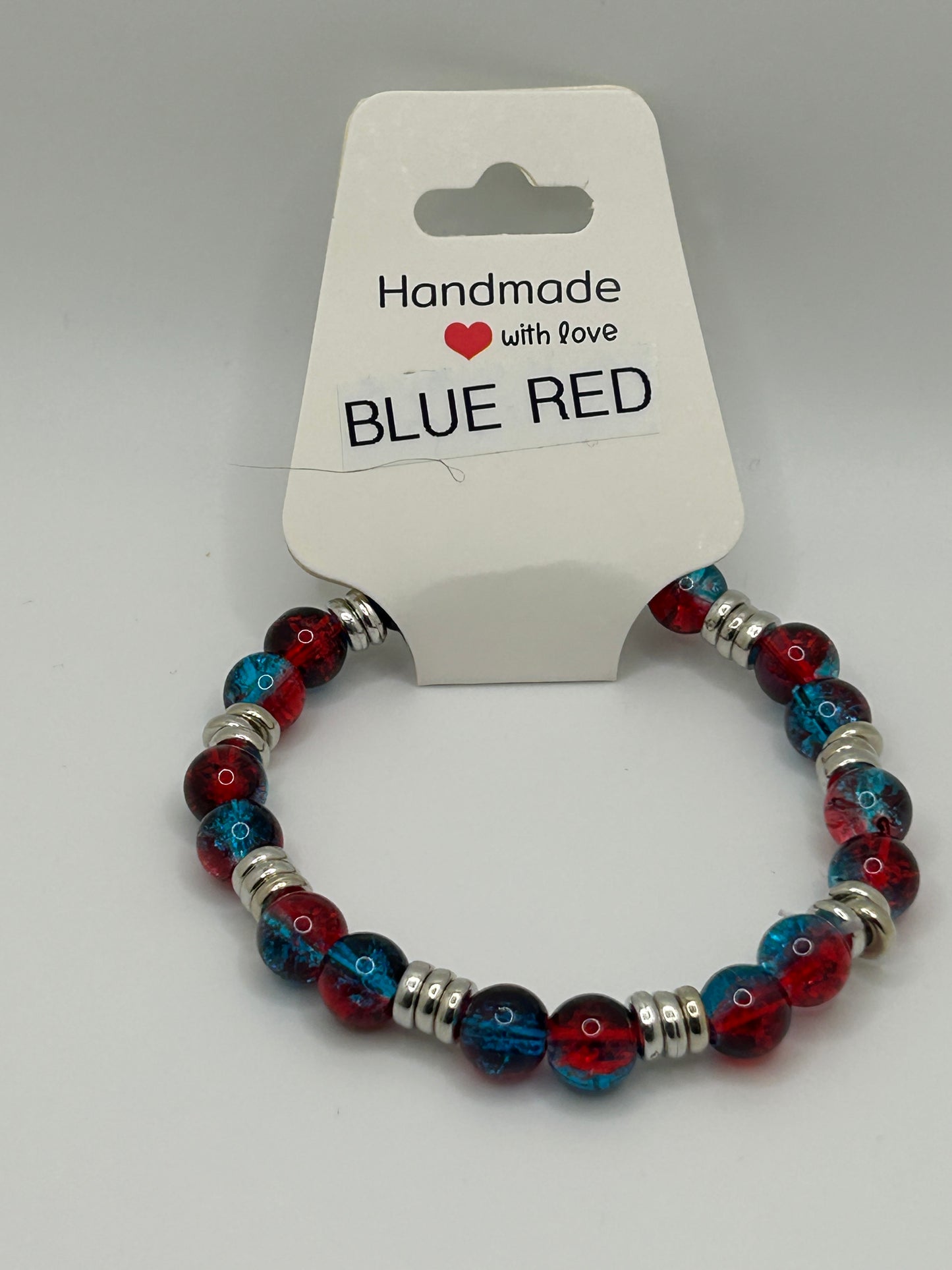 Blue Red Bracelet