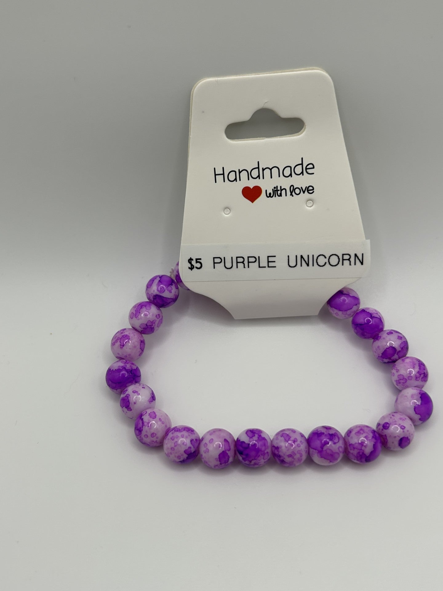 Purple Unicorn Bracelet