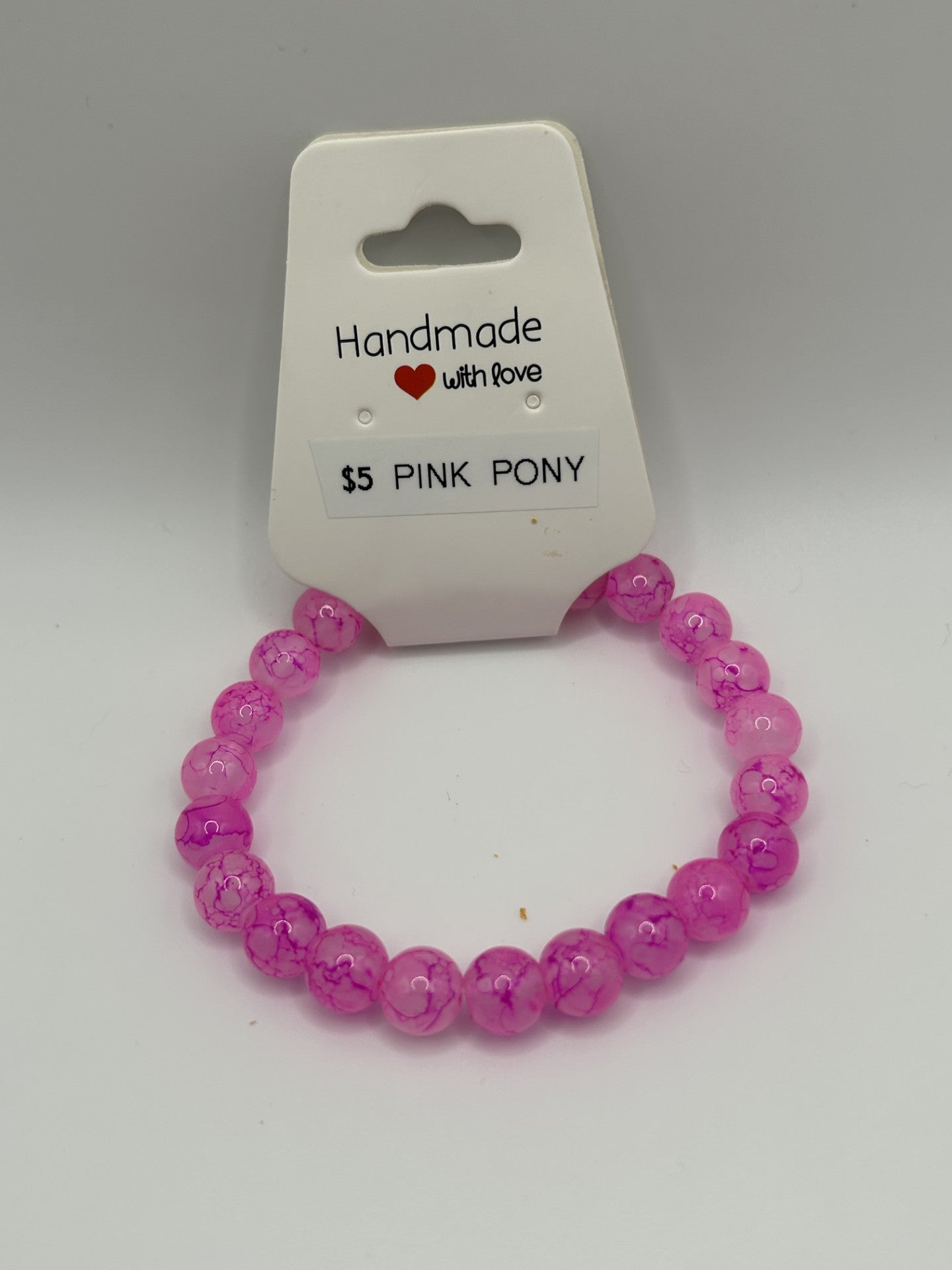 Pink Pony Bracelet