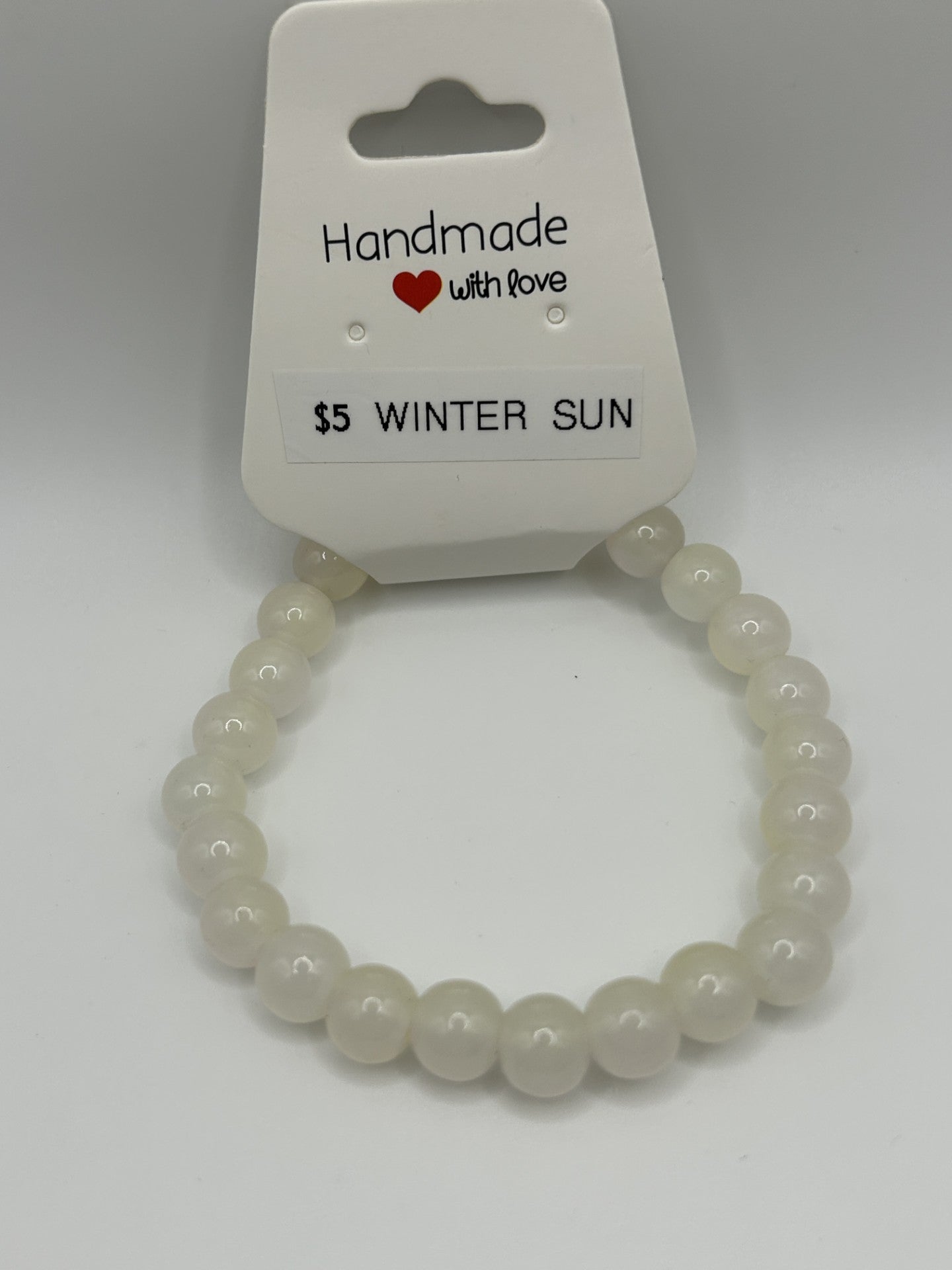 Winter Snow Bracelet