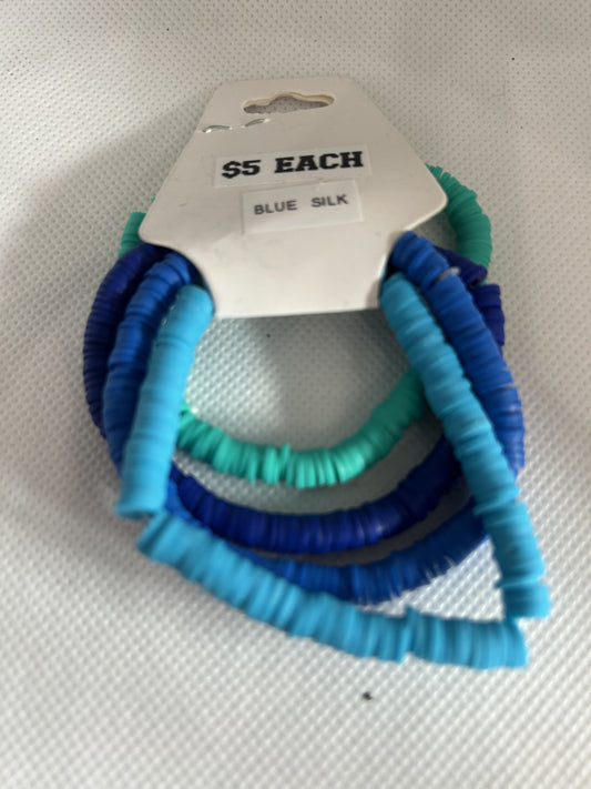 Blue Silk Set