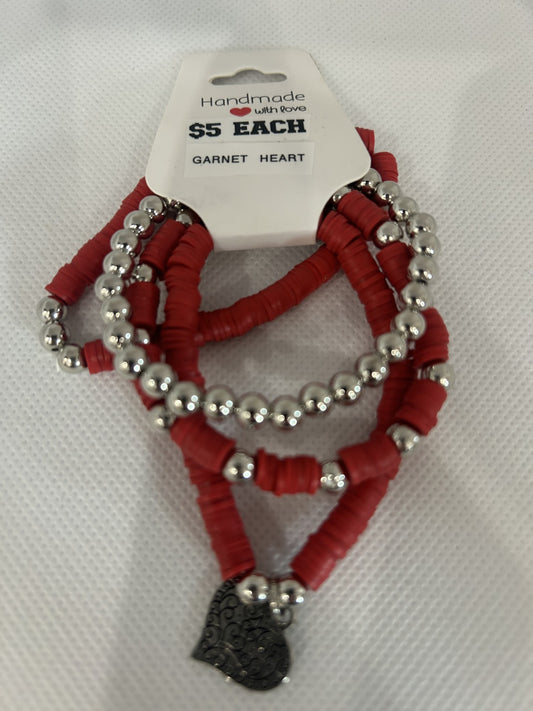 Garnet Heart Set
