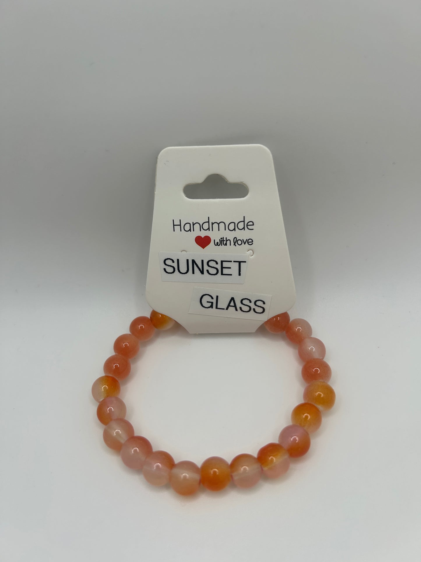 Sunset Glass Bracelet