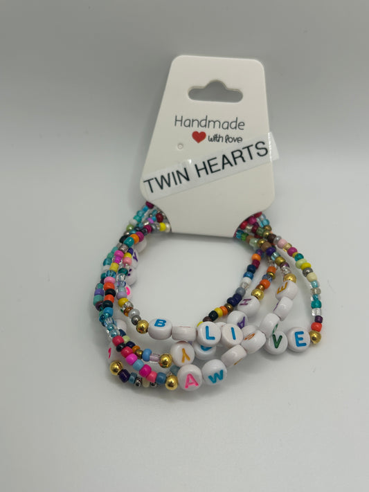 Twin Hearts Bracelets
