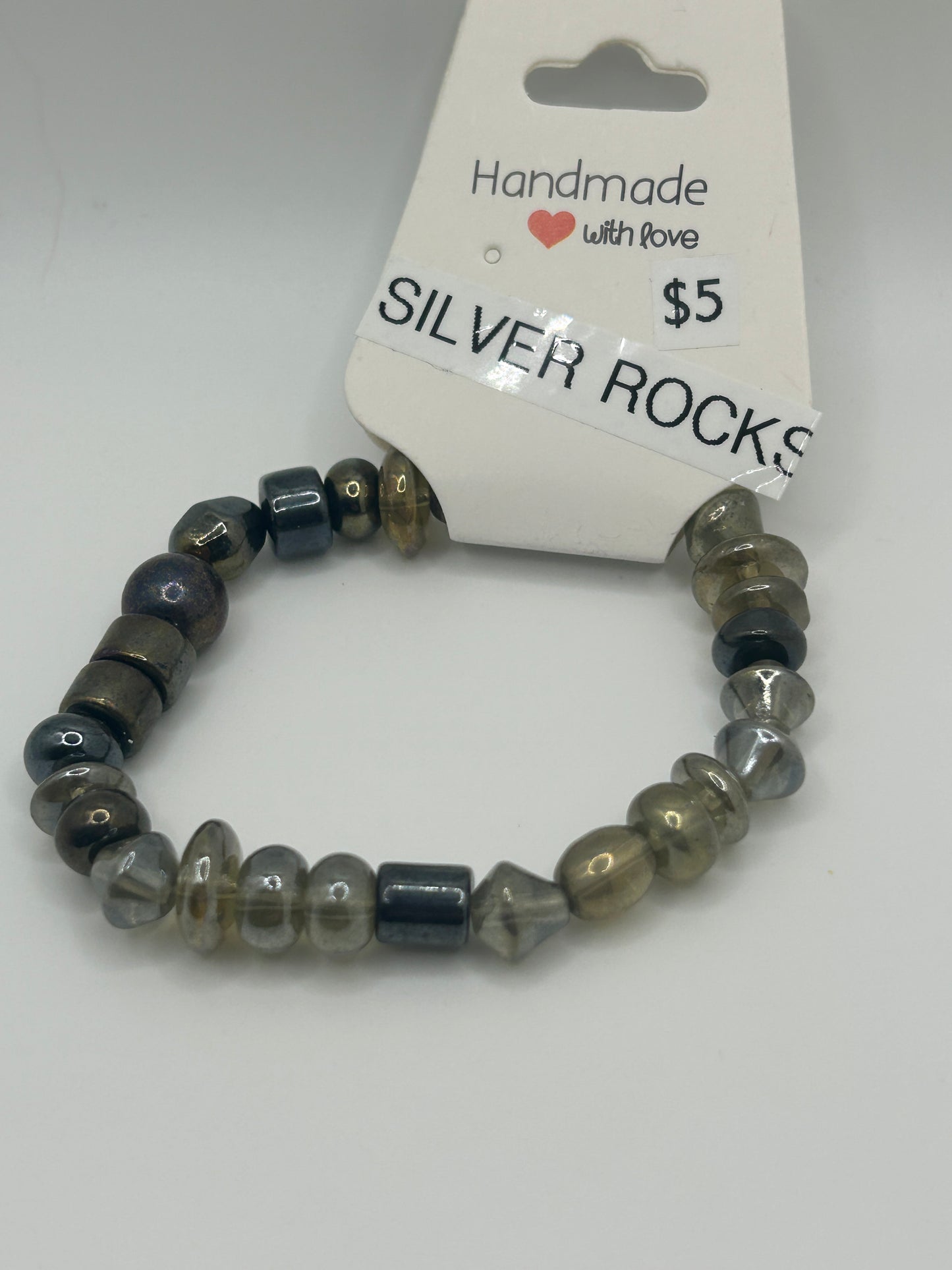 Silver Rocks Bracelet