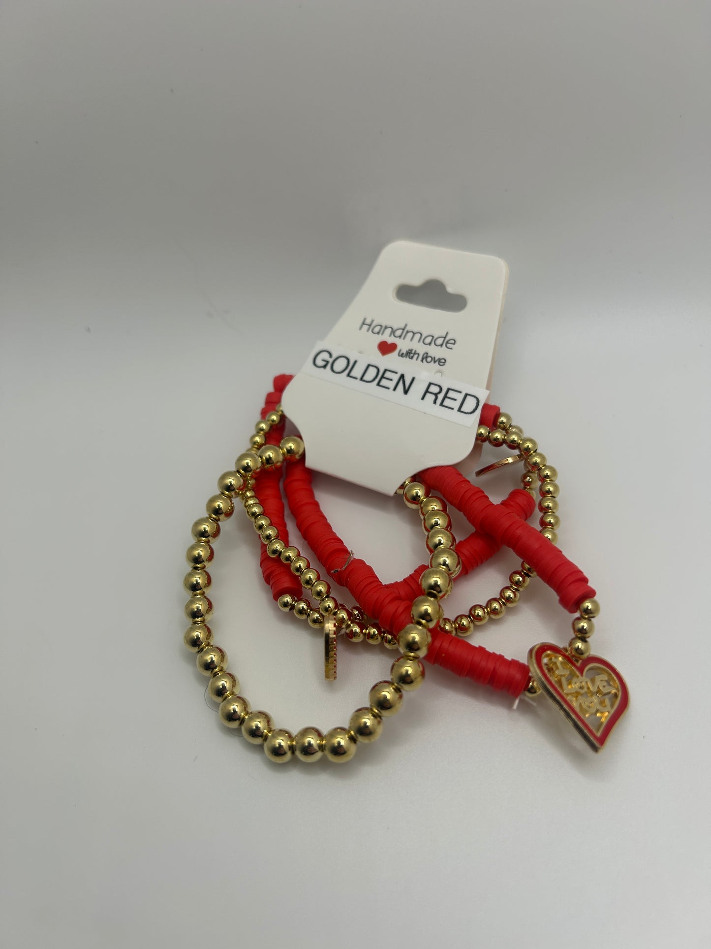 Golden Red Bracelets