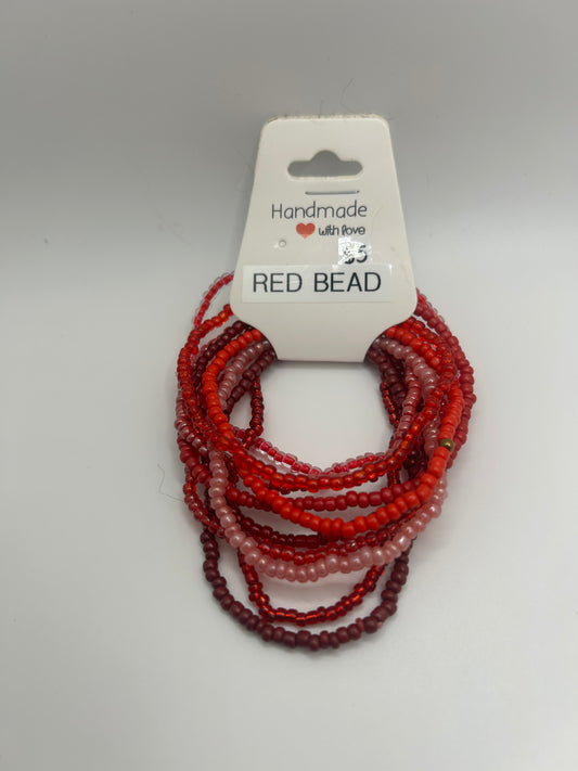 Red Bead Bracelets