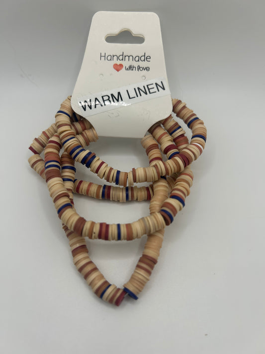 Warm Linen Bracelets