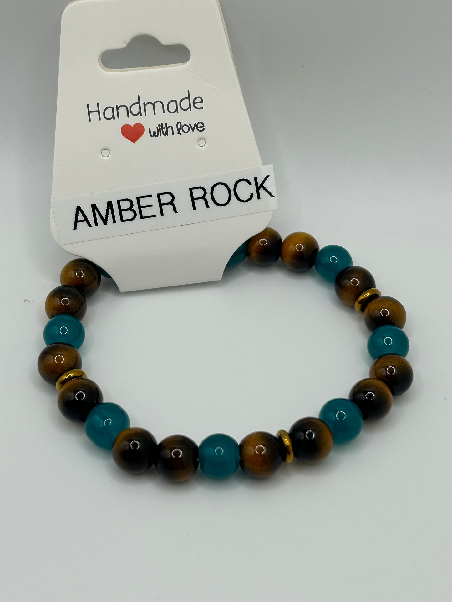 Amber Rock Bracelet