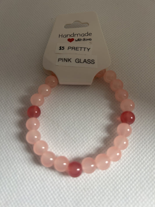 Pretty Pink Glass Beads