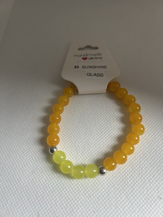 Sunshine Glass Beads