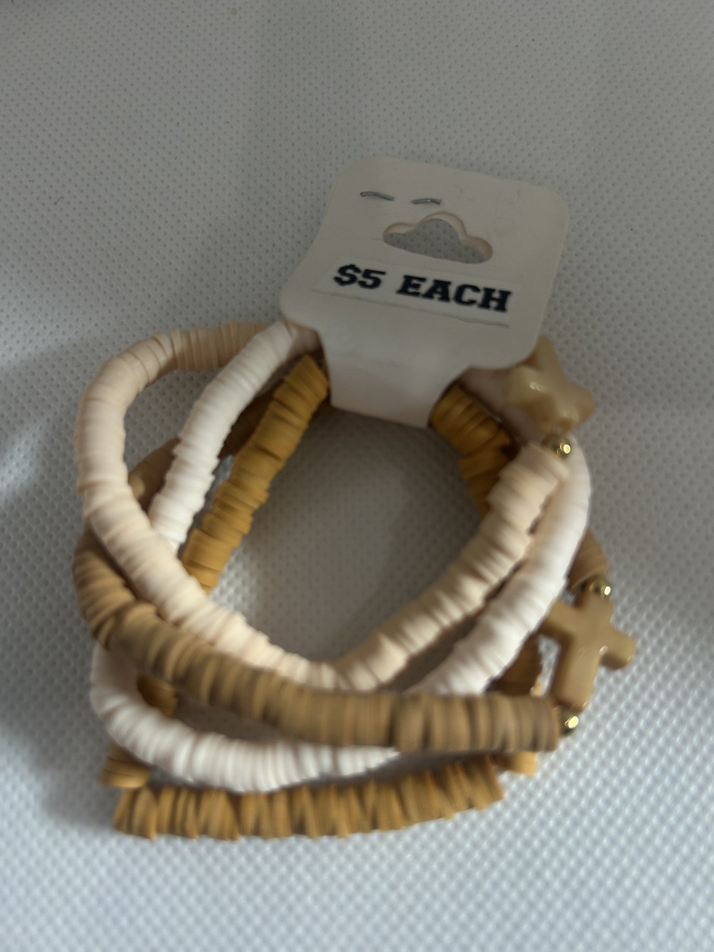 Beige Cross Set