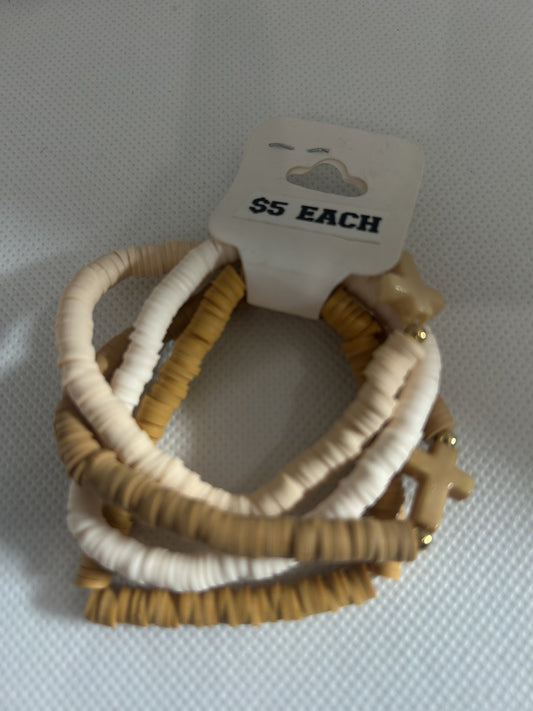 Beige Cross Set