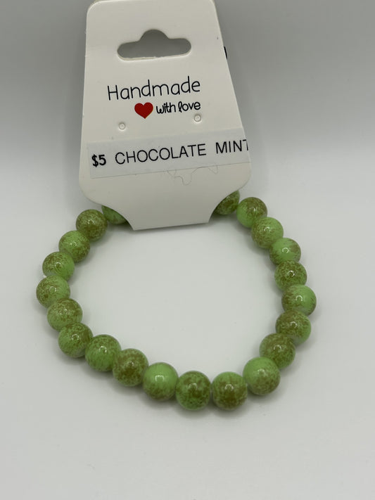 Chocolate Mint Bracelet