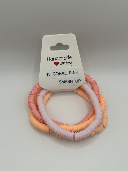Coral Pink Smash Up Set