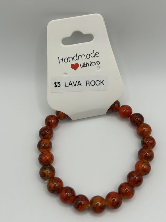 Lava Rock Bracelet