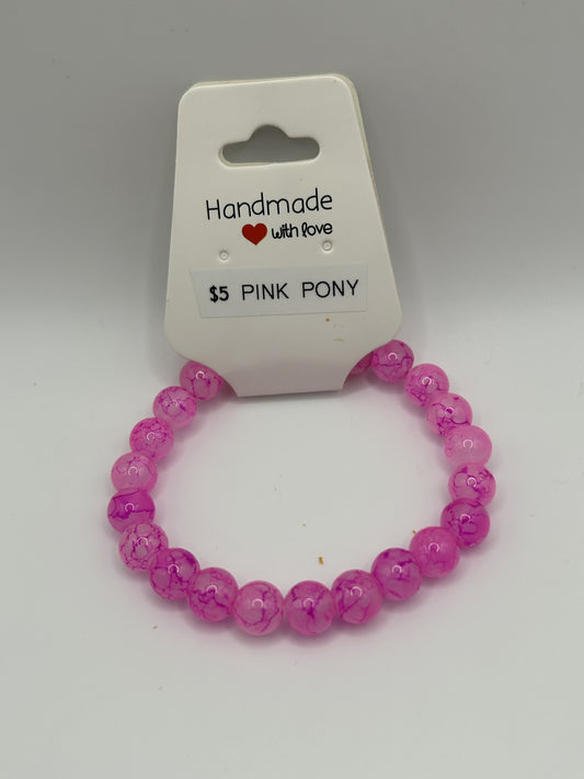 Pink Pony Bracelet